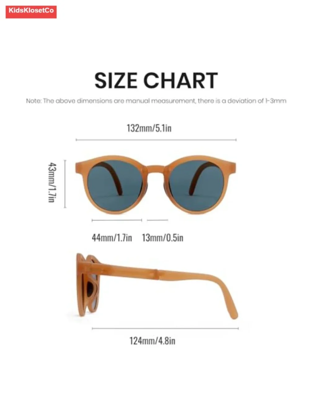 Kids Foldable Polarized UV400 Sunglasses Cat Eye TR90 Frame